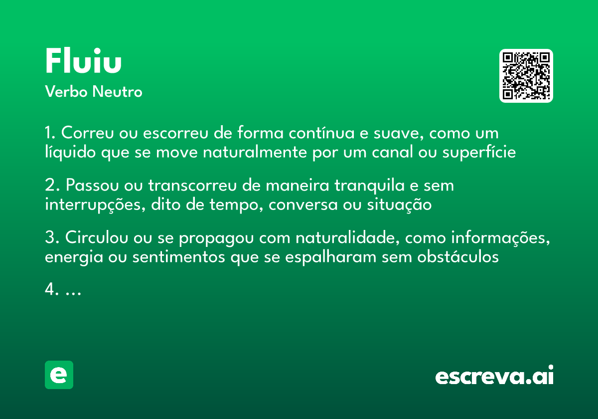 fluiu