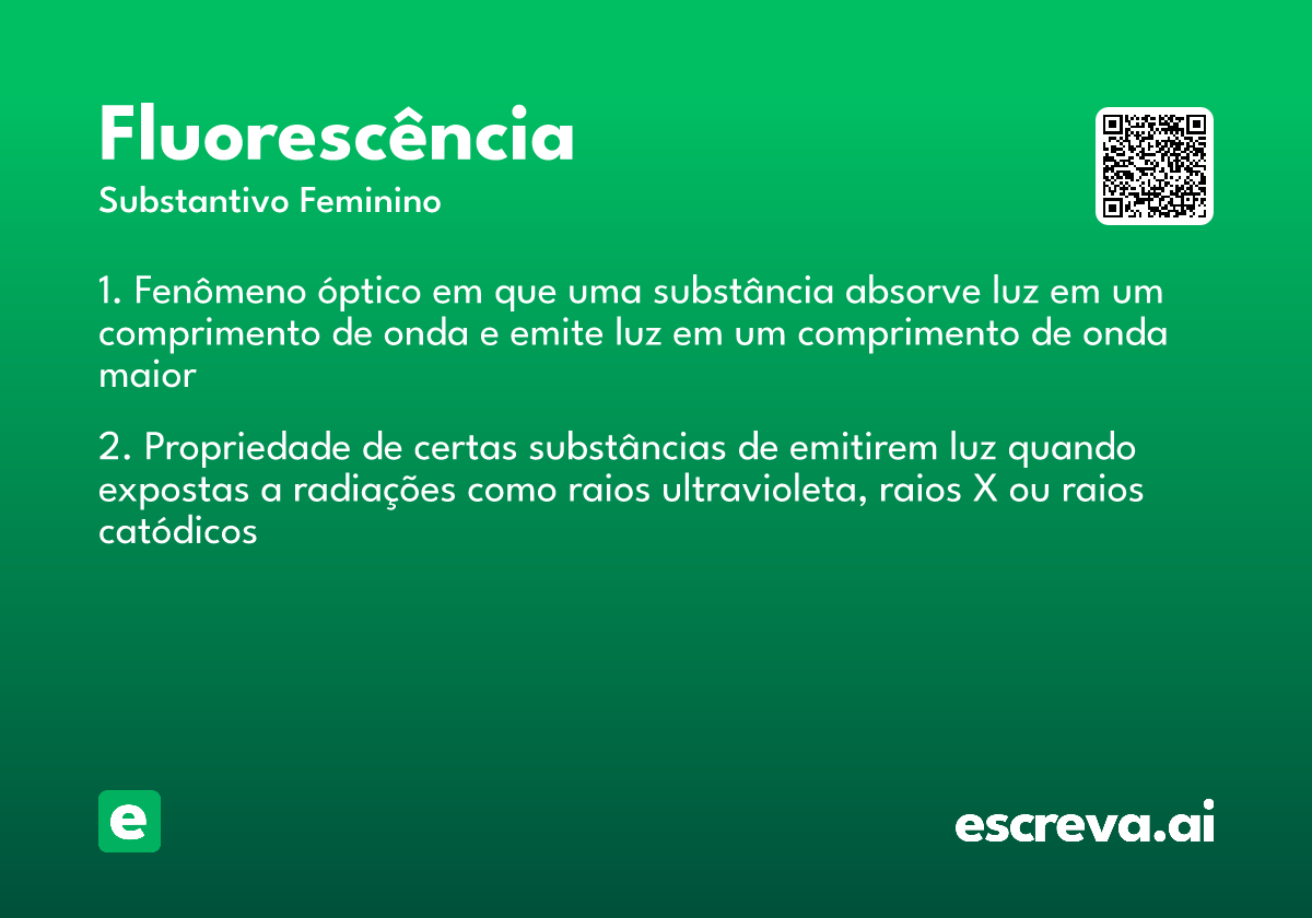 fluorescência