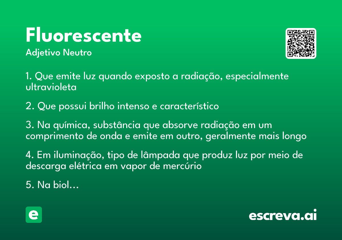 fluorescente