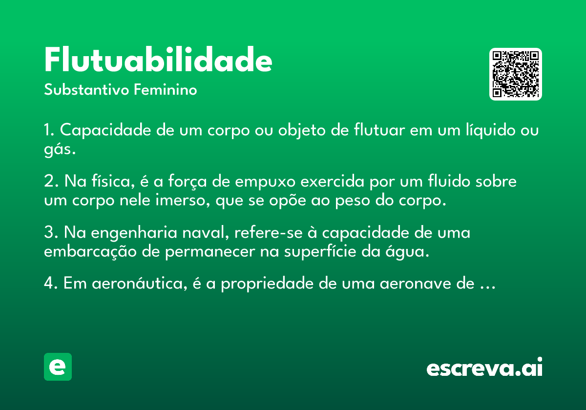 flutuabilidade