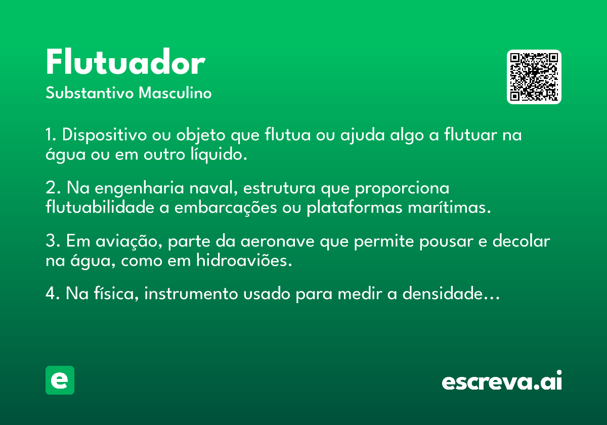 flutuador