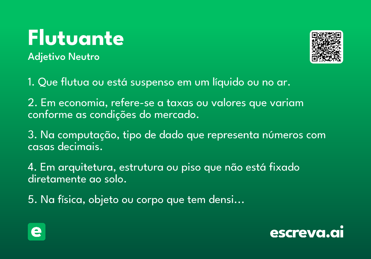 flutuante