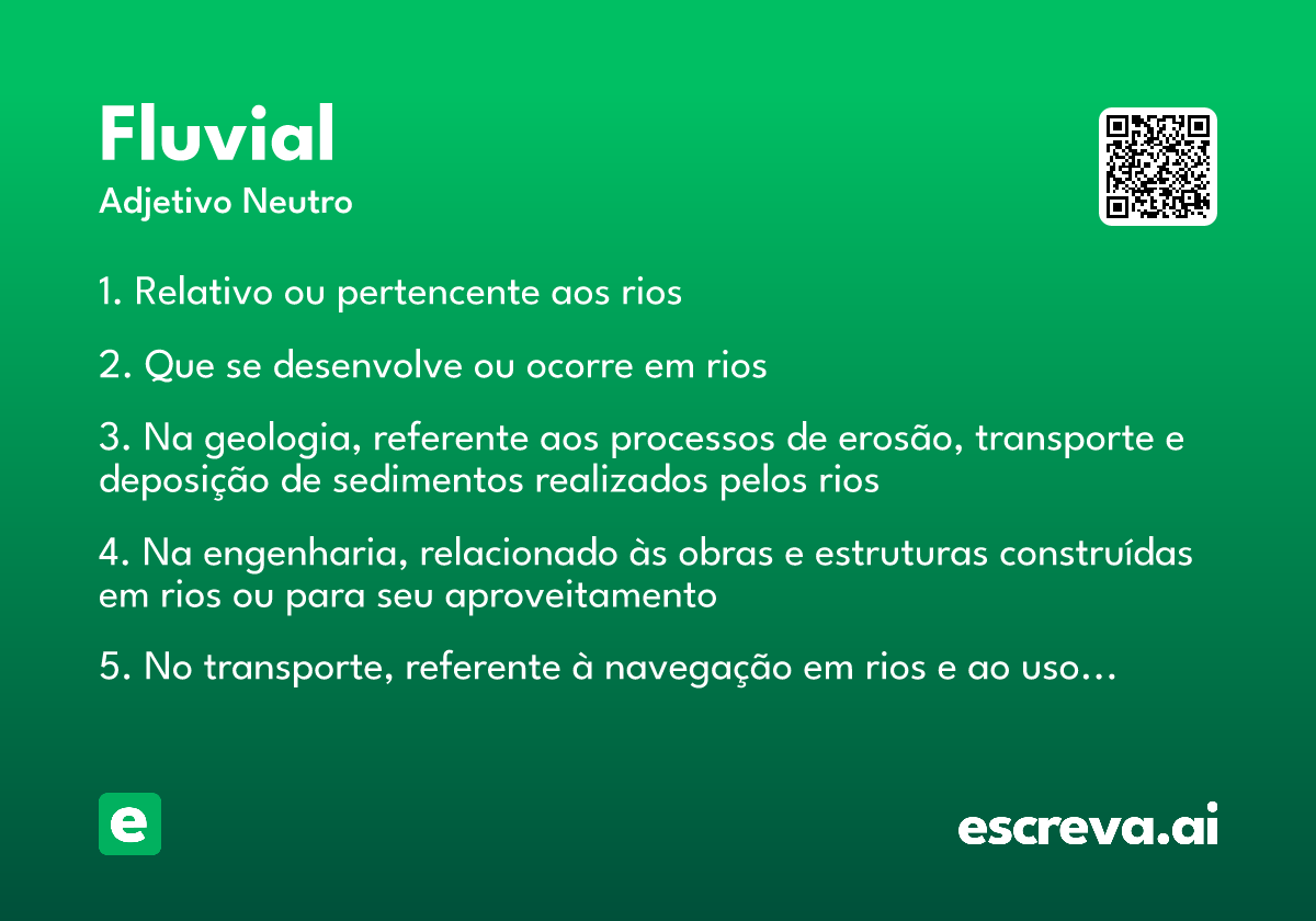 fluvial
