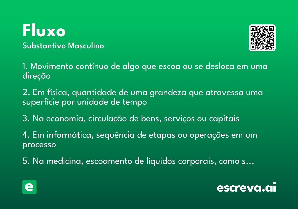 fluxo