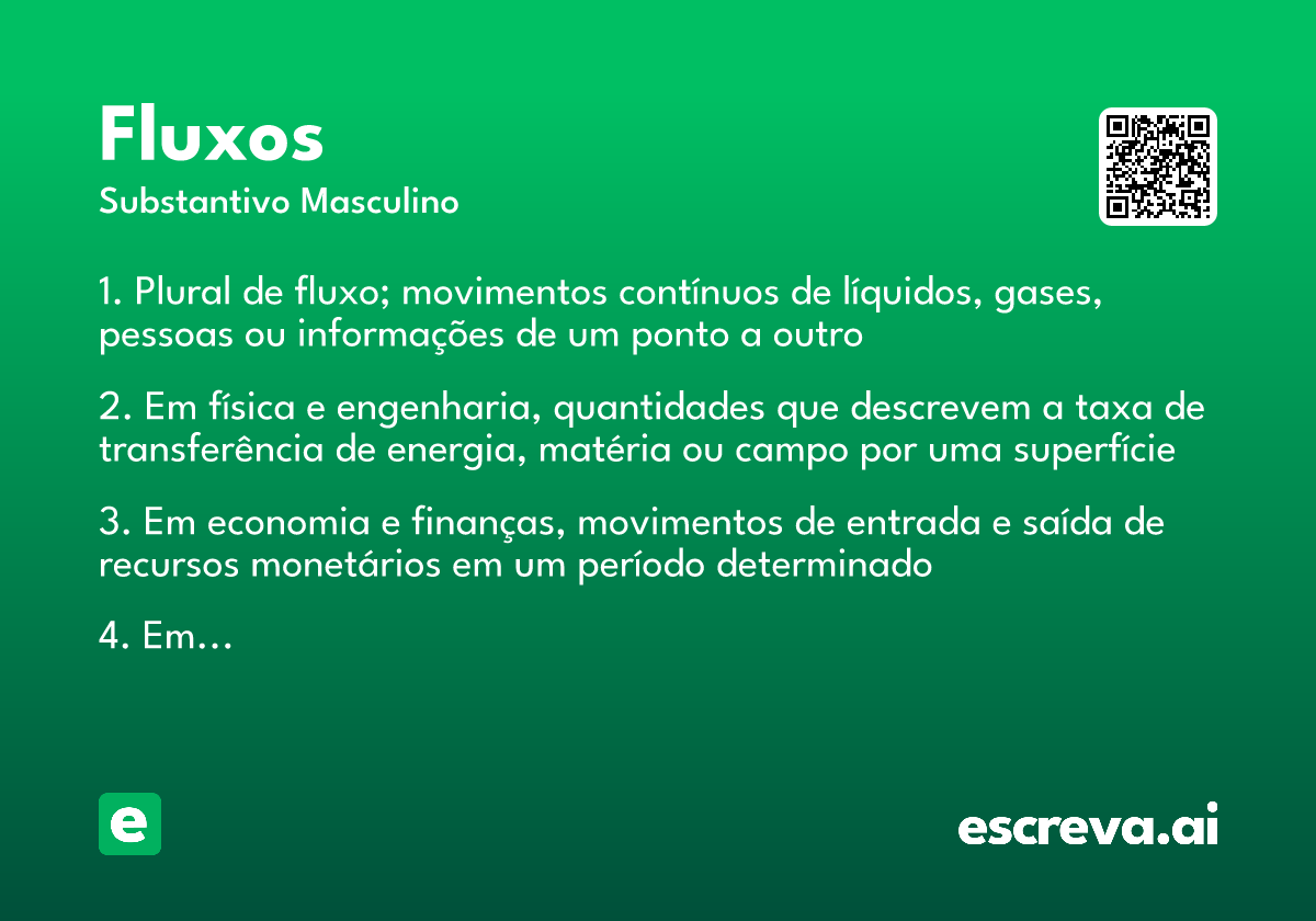 fluxos