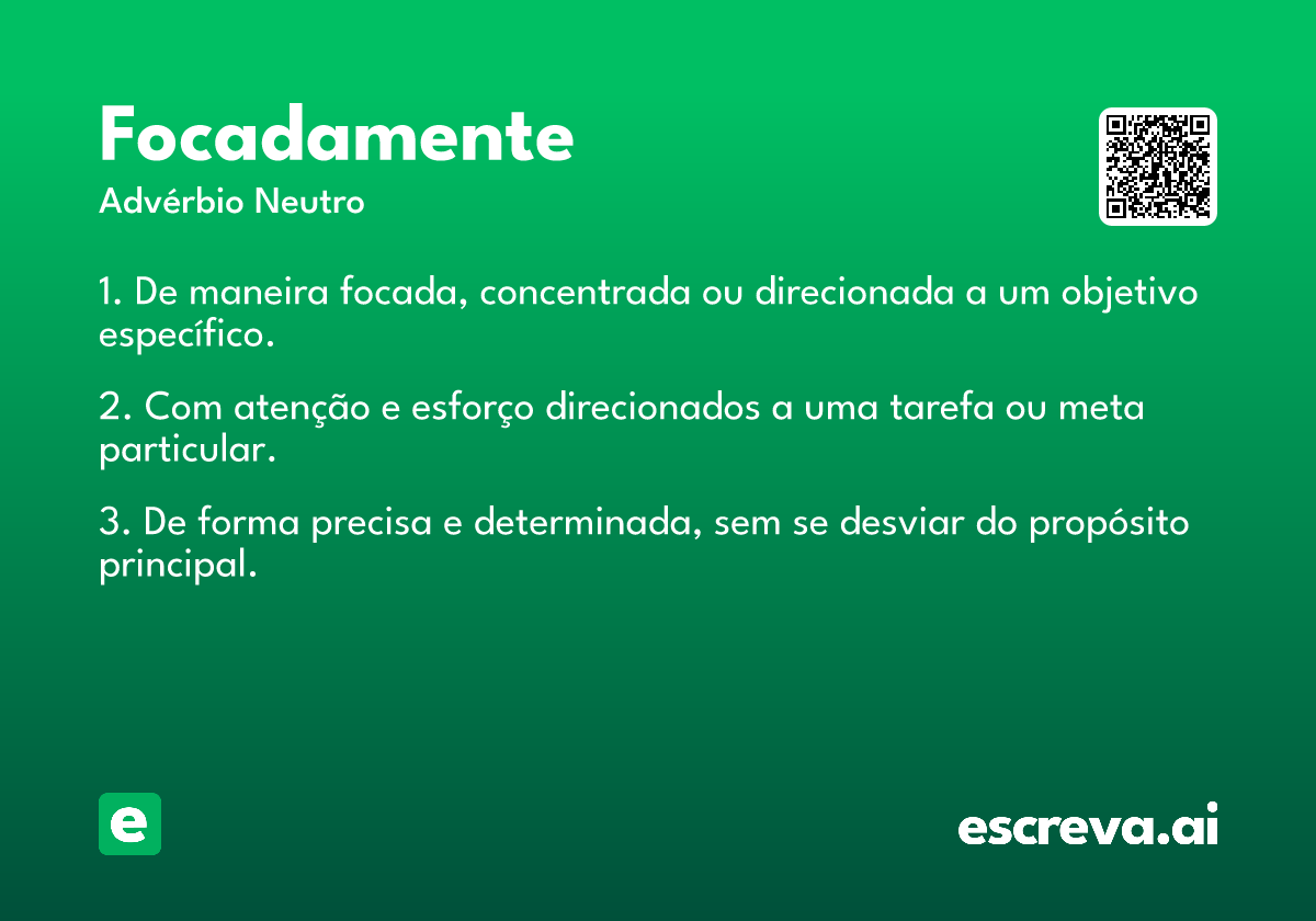 focadamente