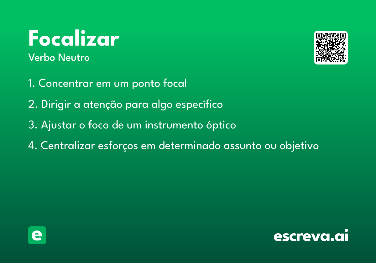 focalizar