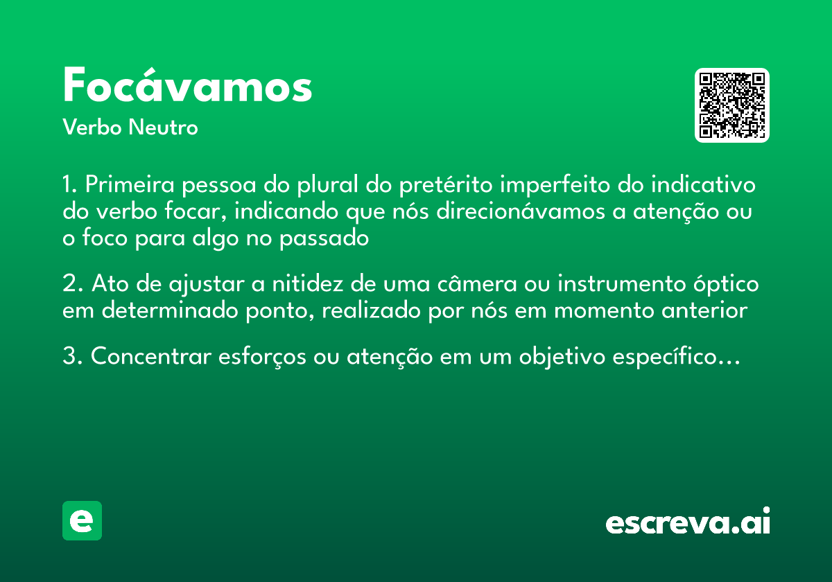 focávamos