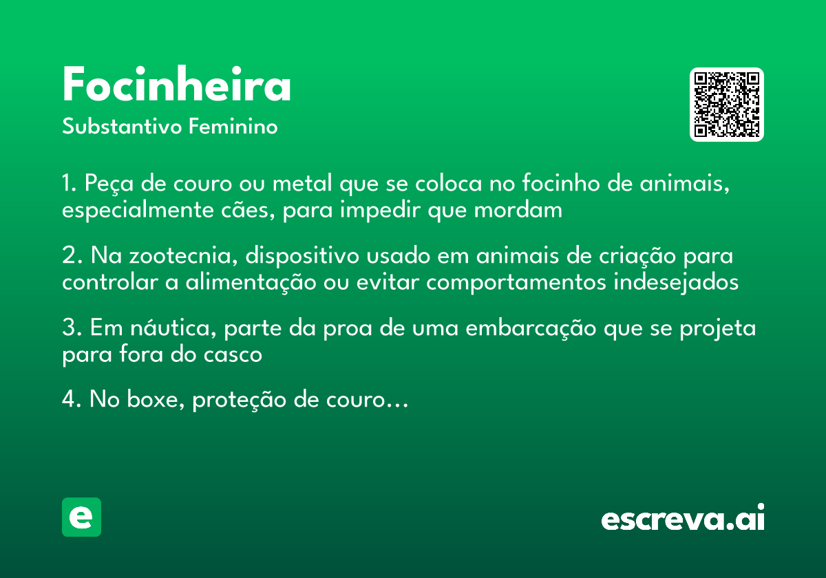 focinheira