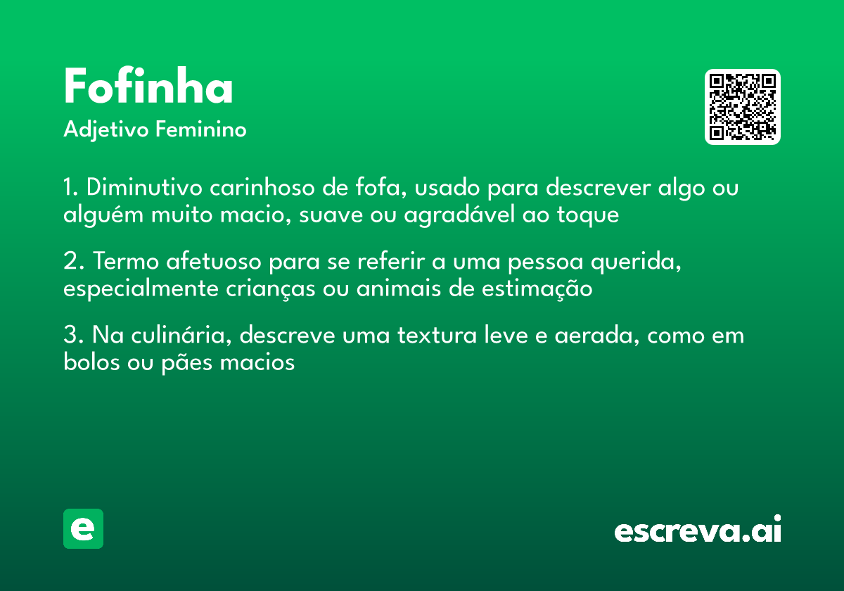 fofinha