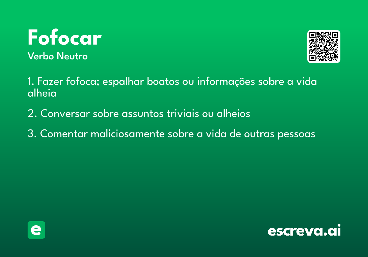 fofocar