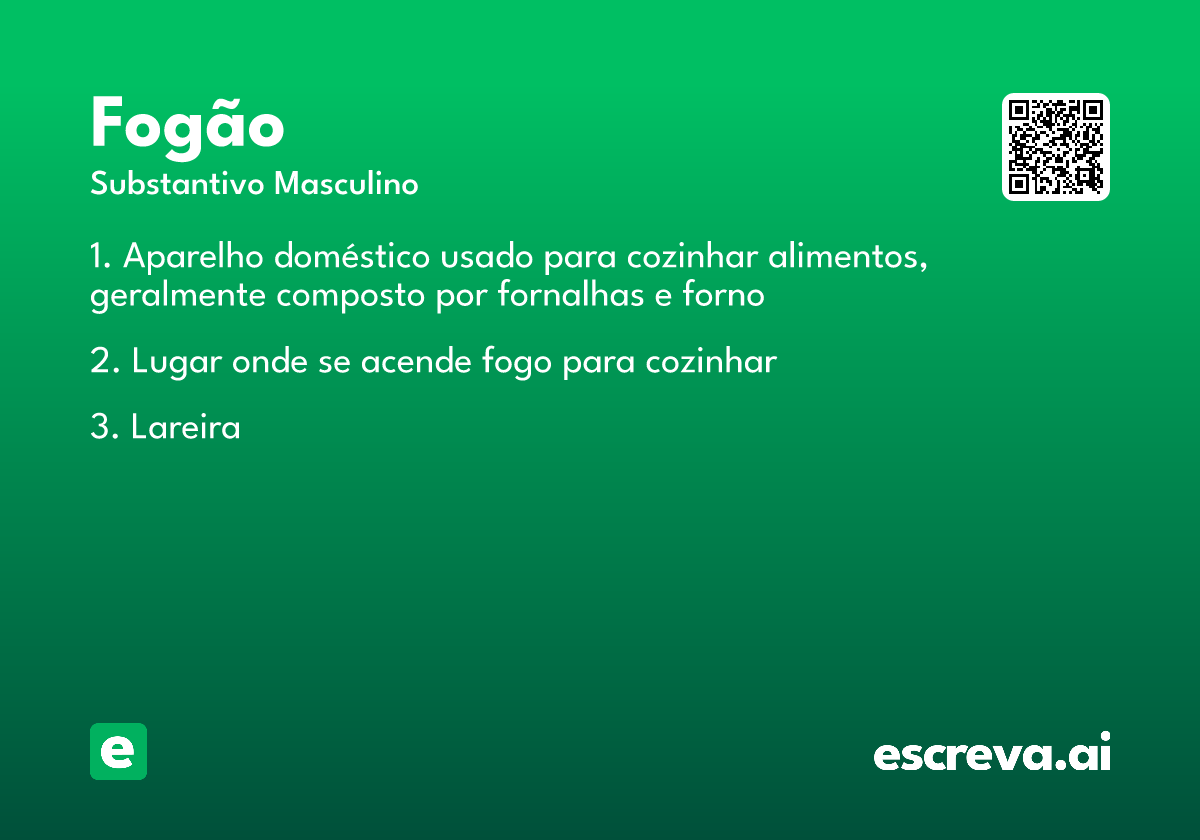 fogão