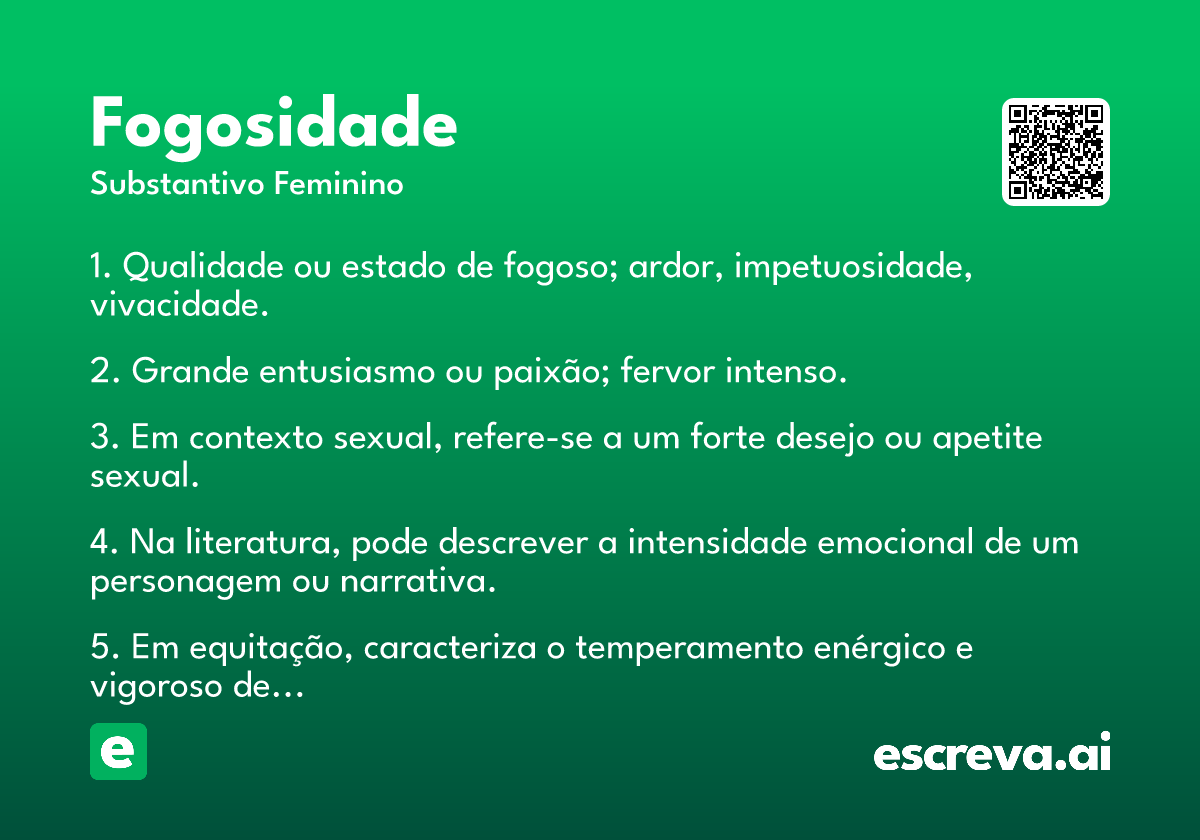 fogosidade