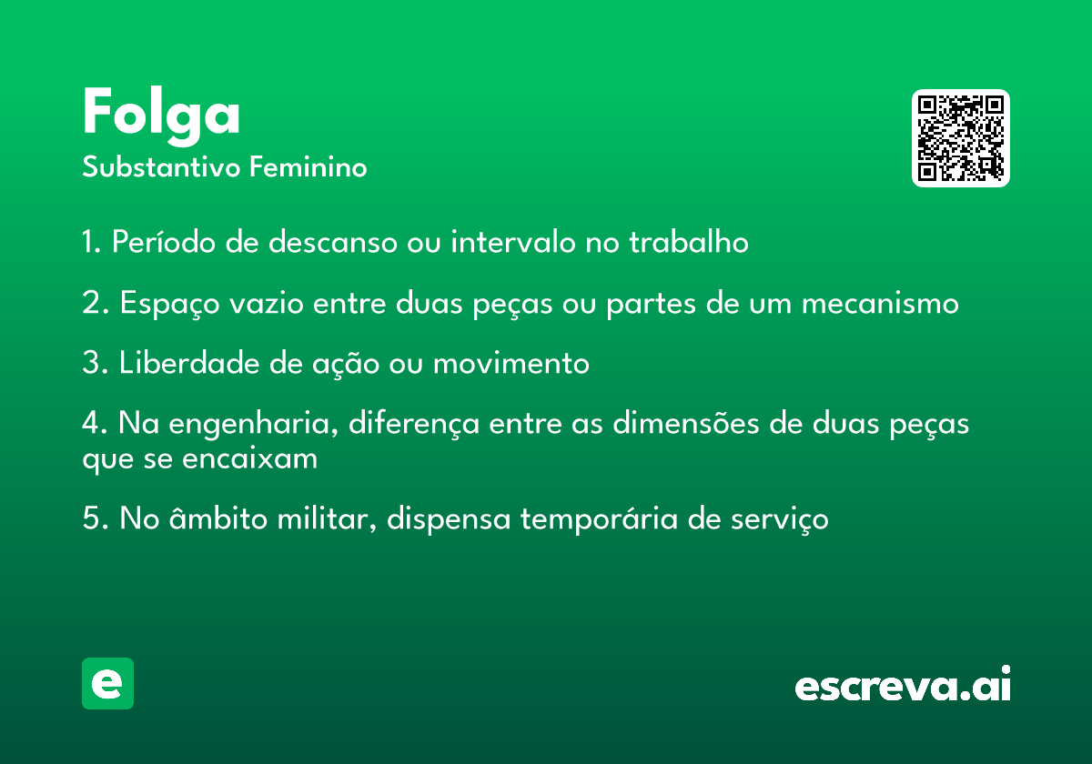 folga