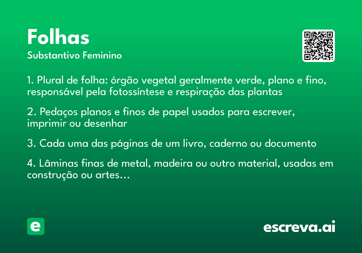 folhas