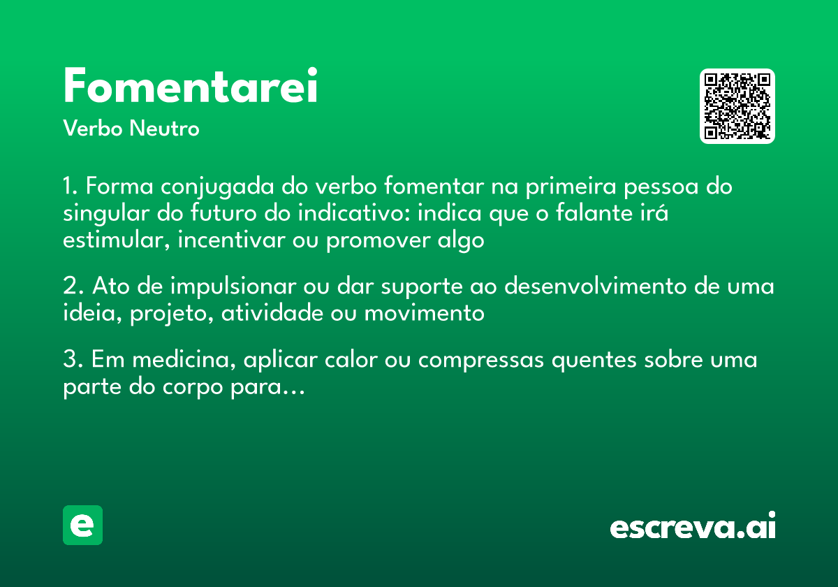fomentarei