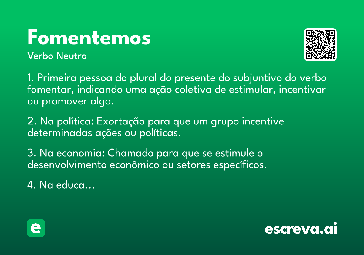 fomentemos