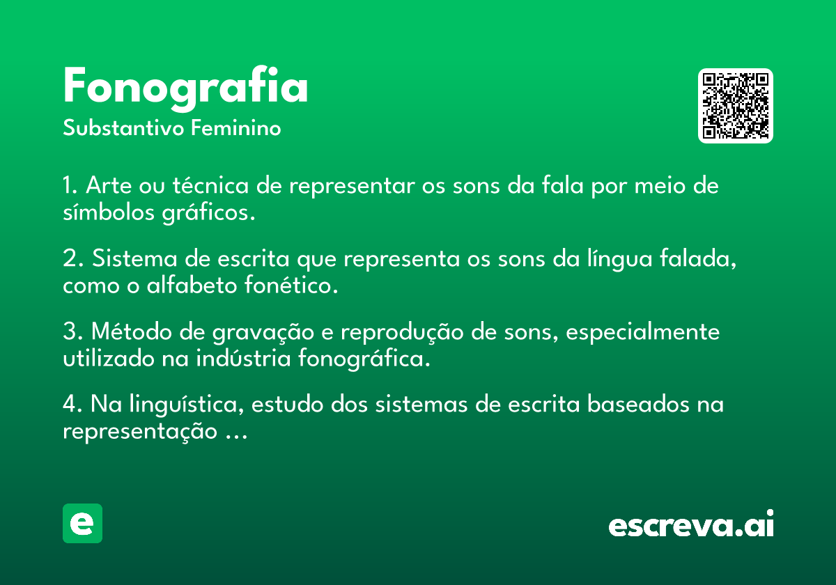 fonografia