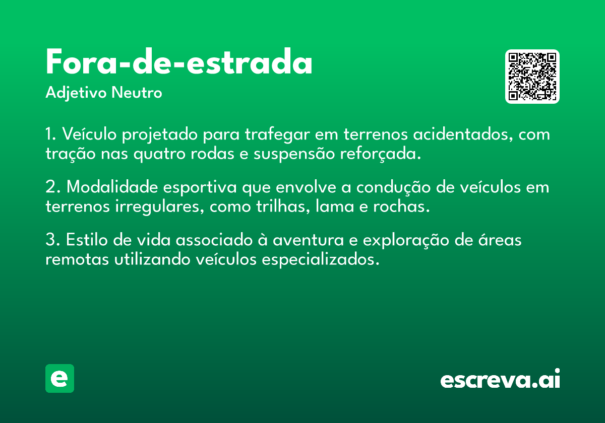 fora-de-estrada