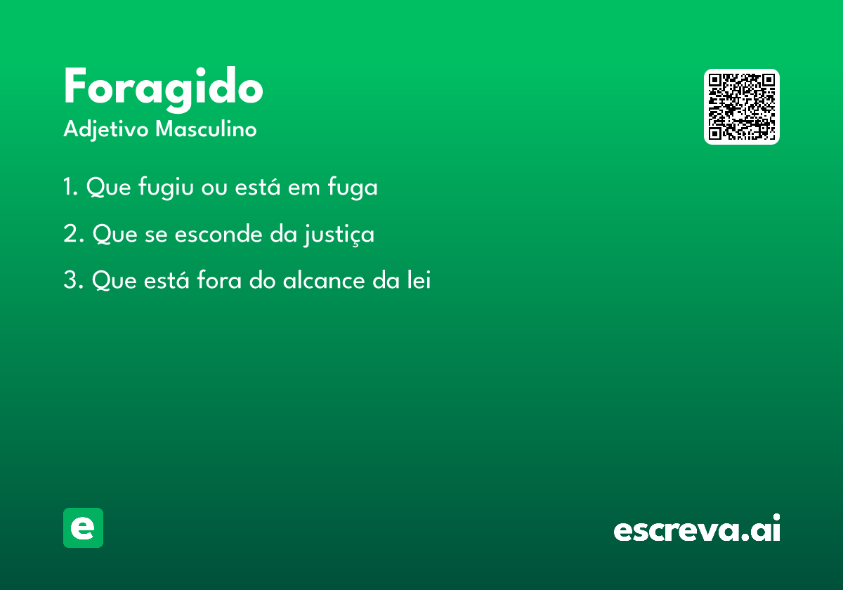 foragido