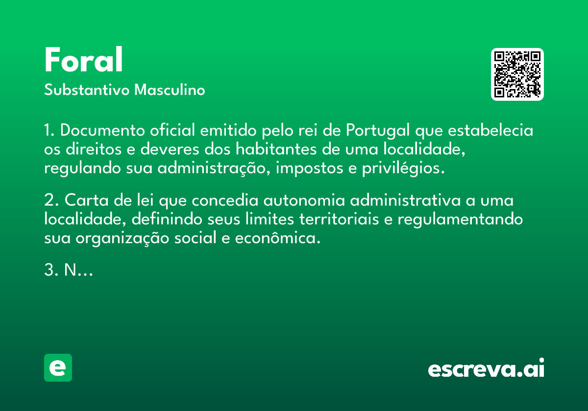 foral