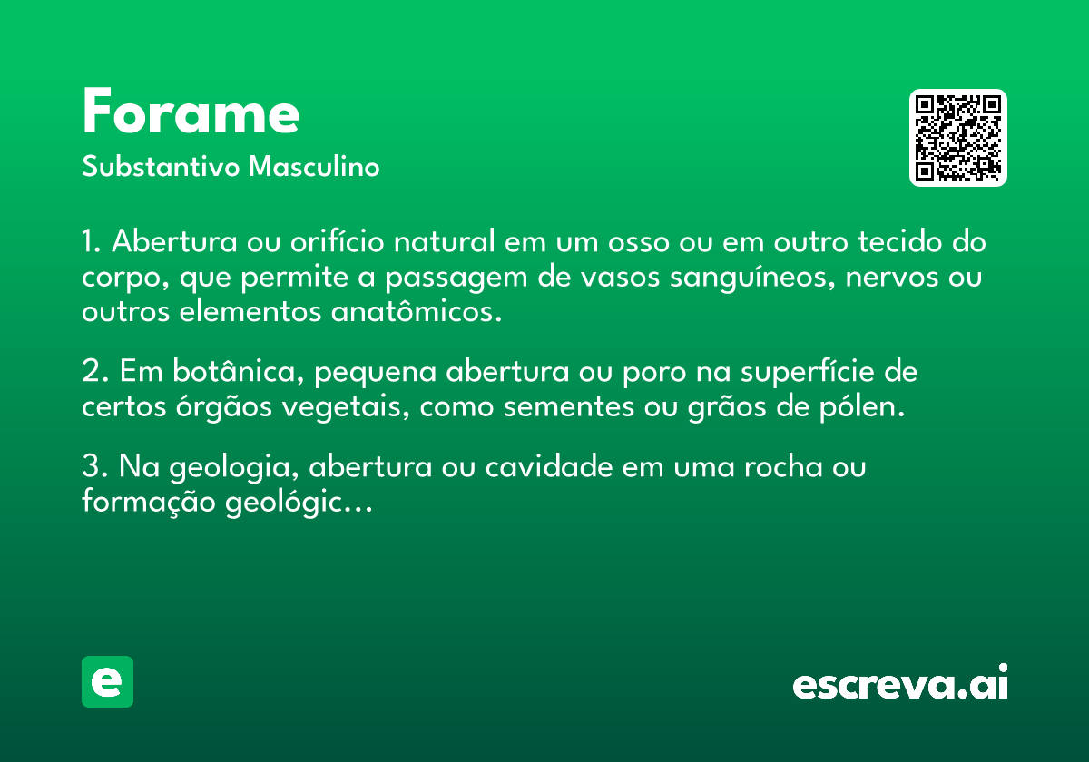 forame