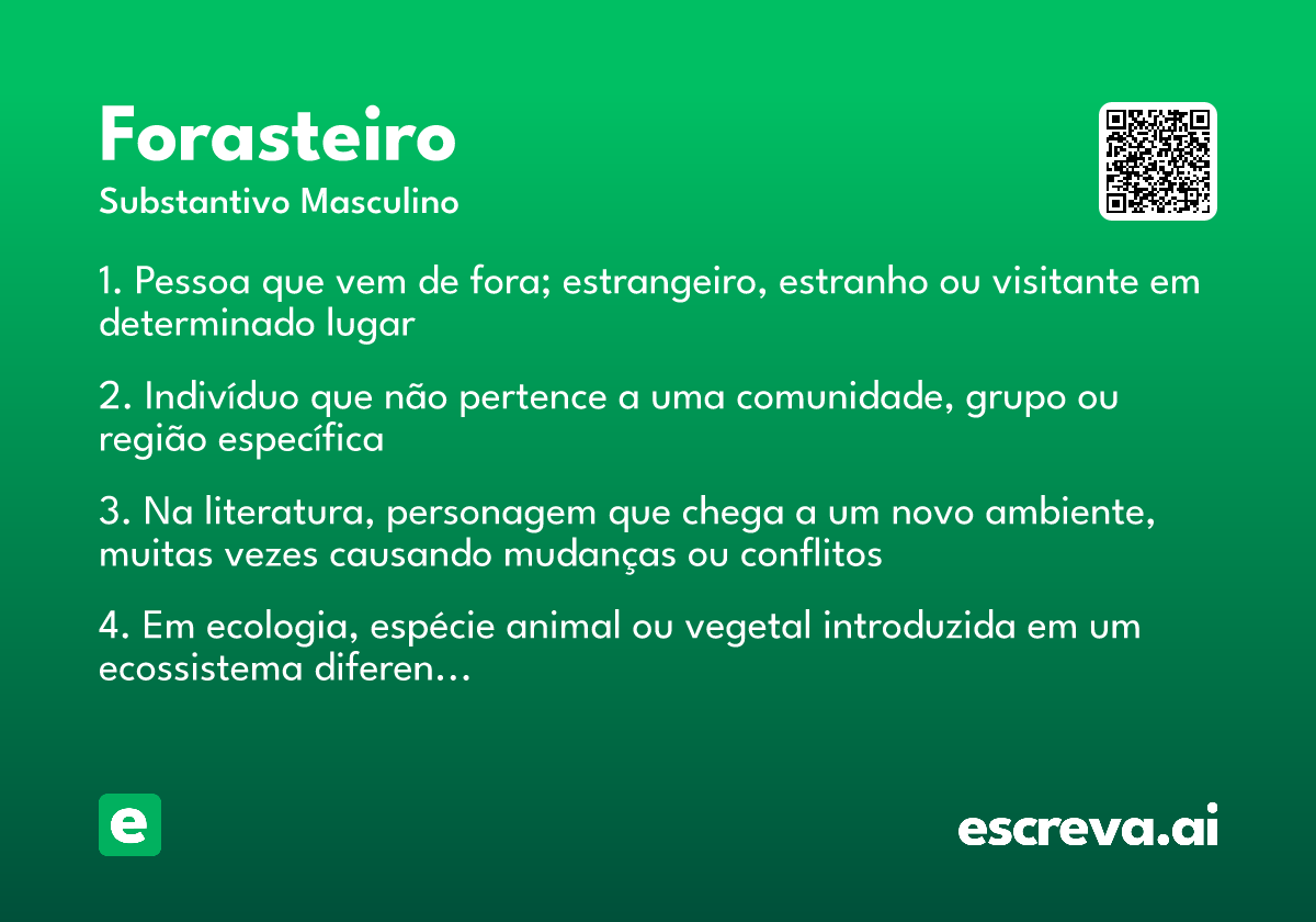 forasteiro