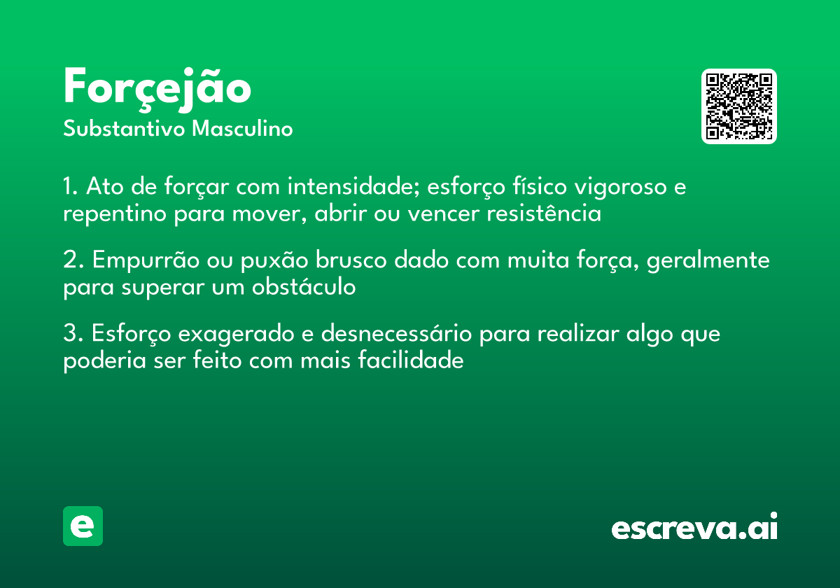 forçejão