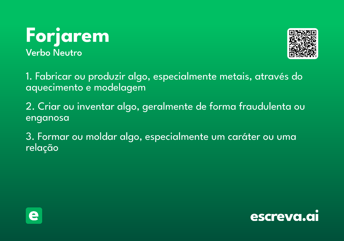 forjarem