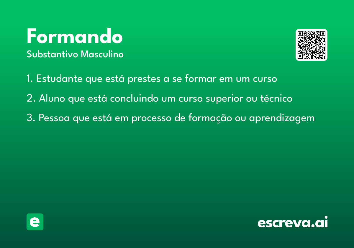 formando