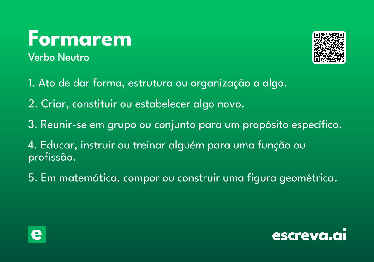 formarem