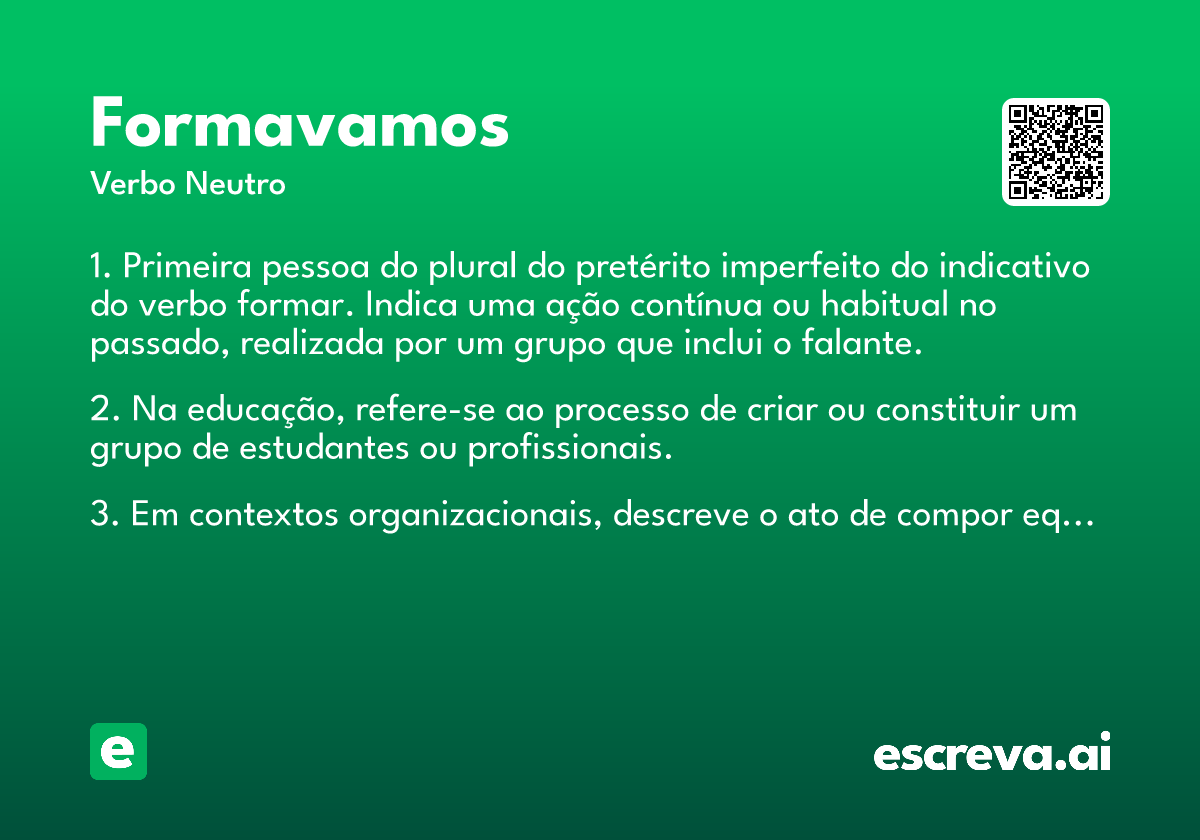 formavamos