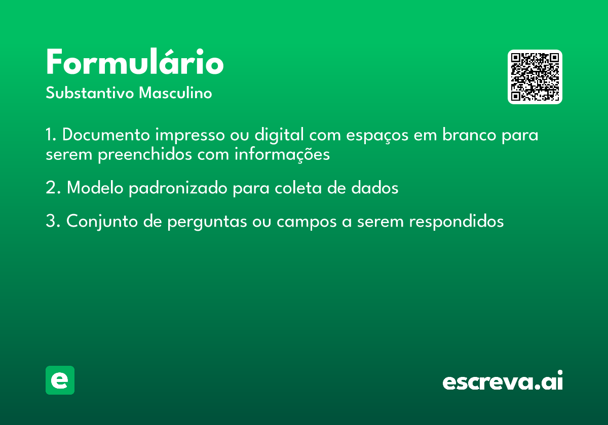 formulário