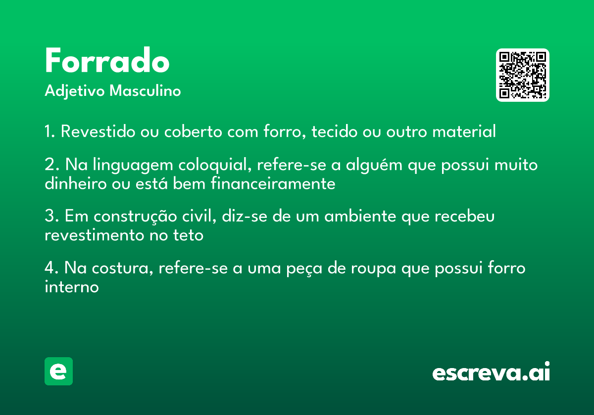 forrado