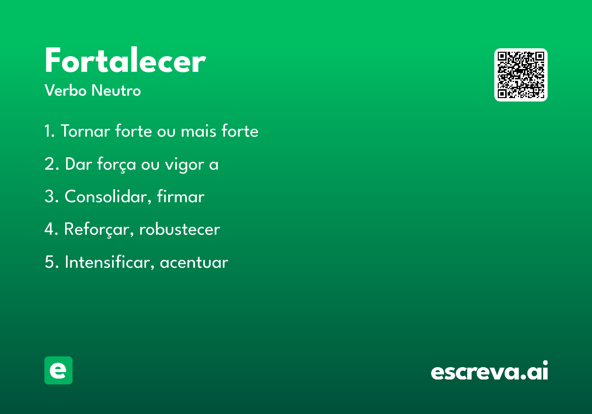 fortalecer