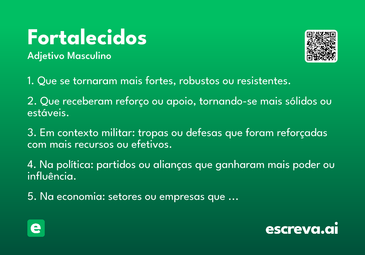 fortalecidos