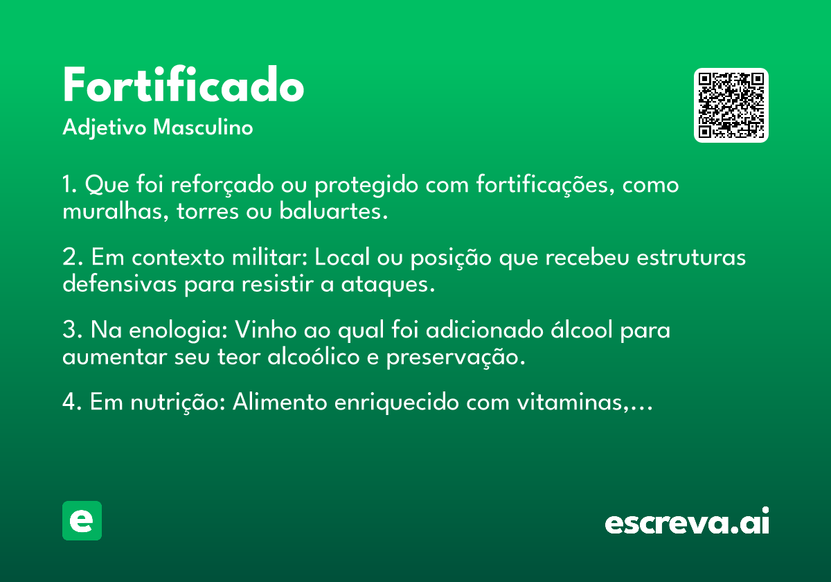 fortificado