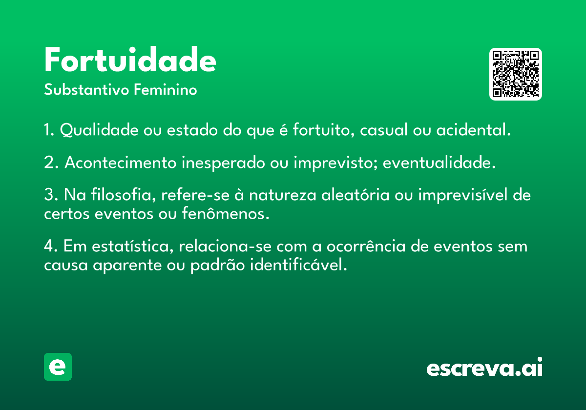 fortuidade