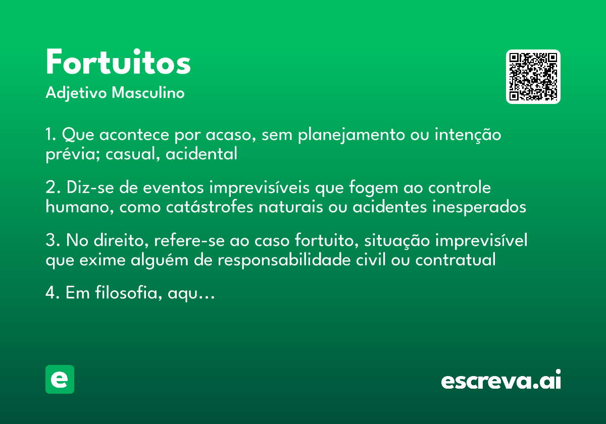 fortuitos