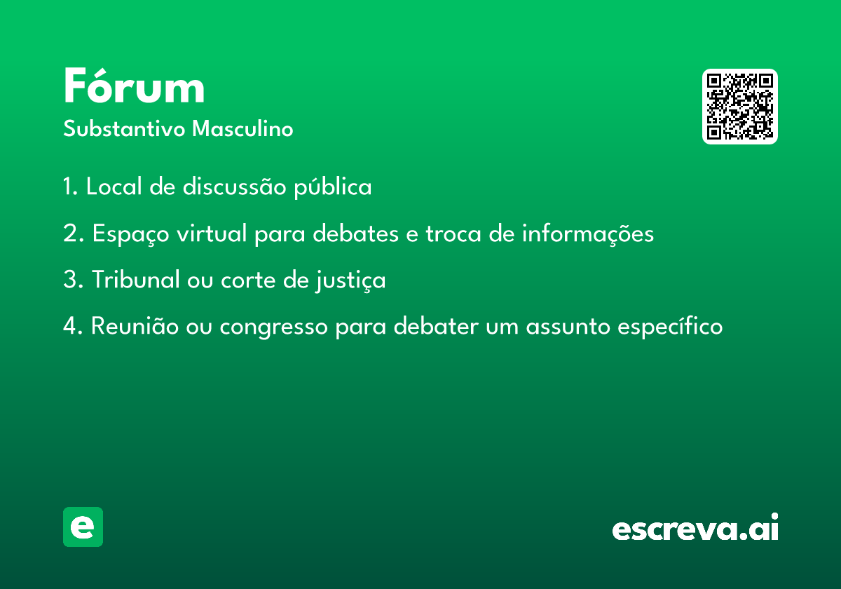 fórum