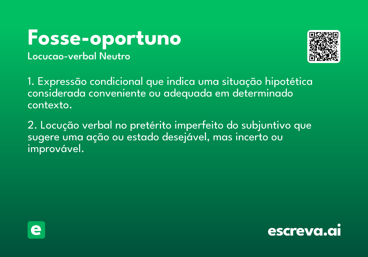 fosse-oportuno