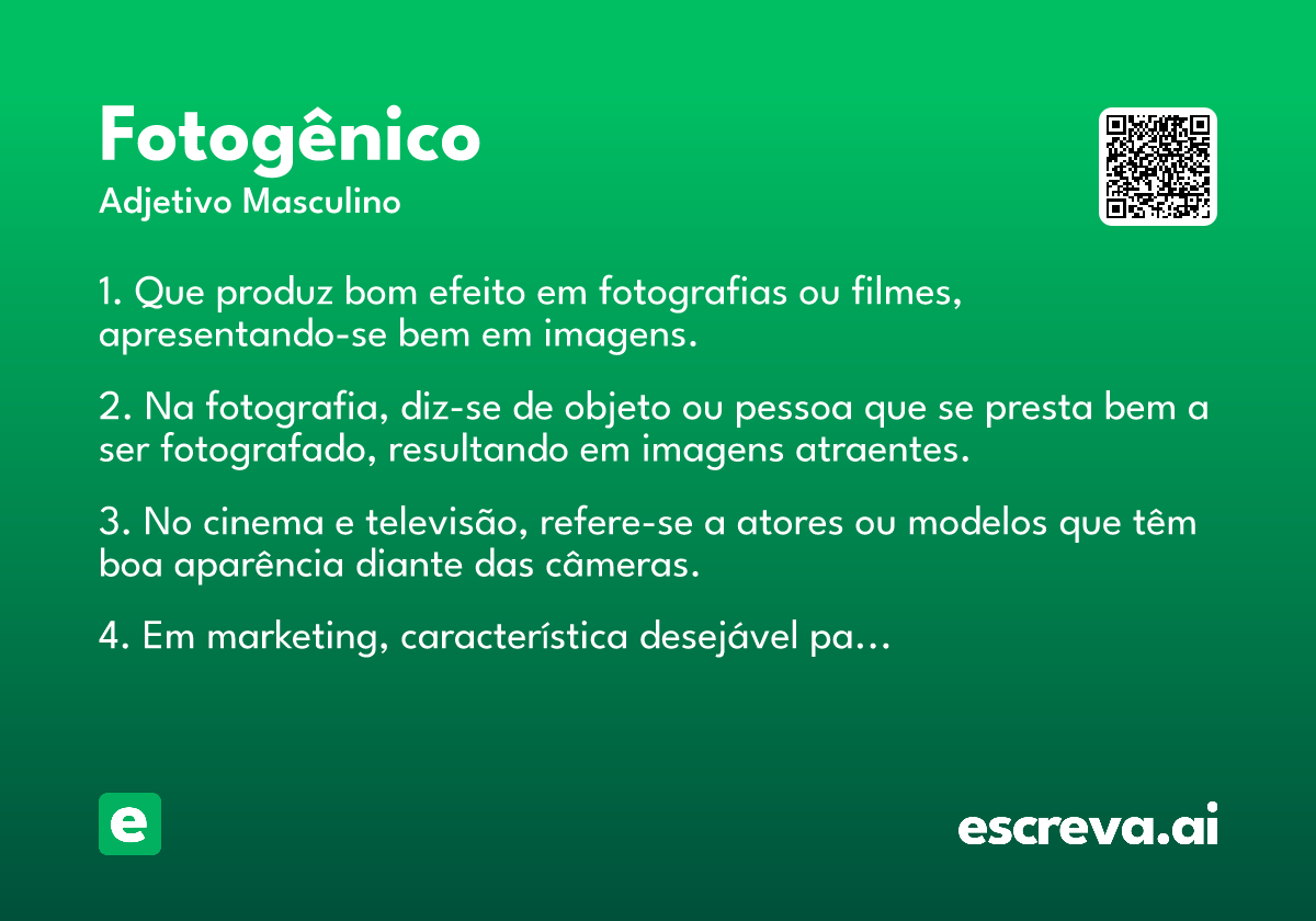 fotogênico