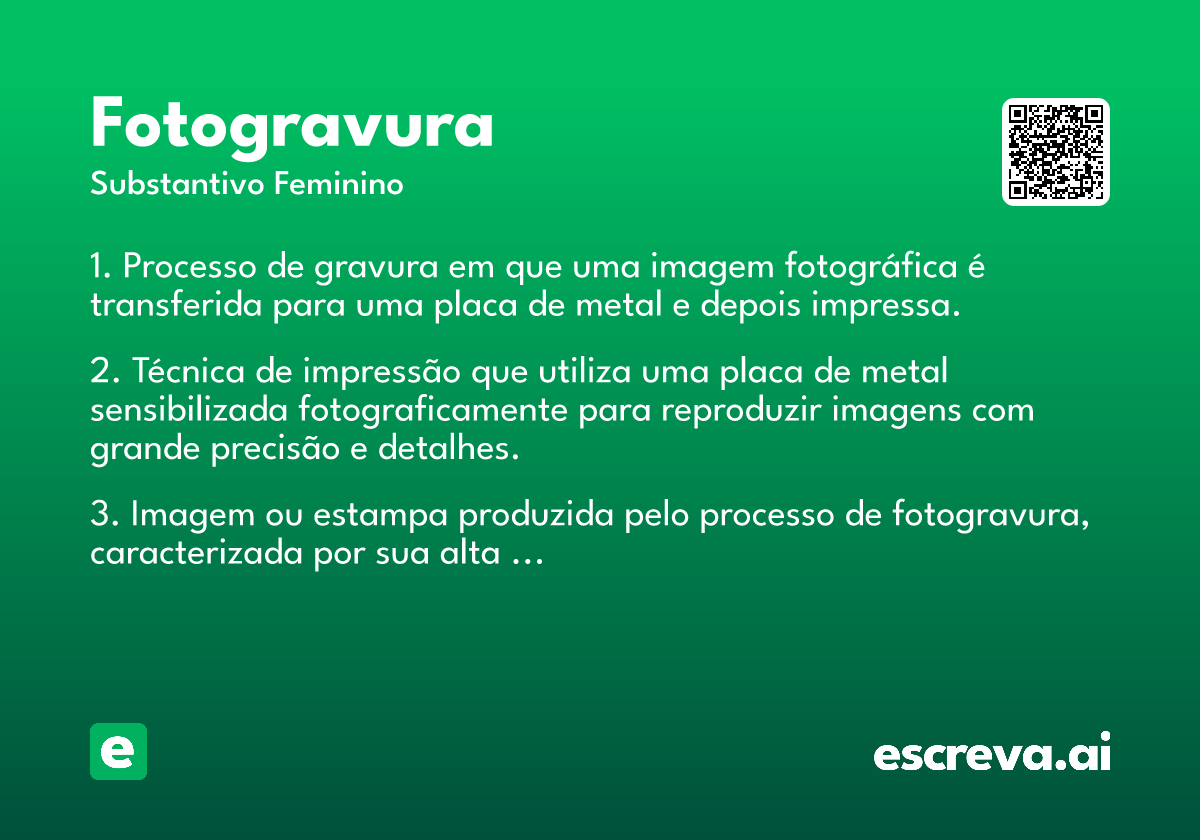 fotogravura