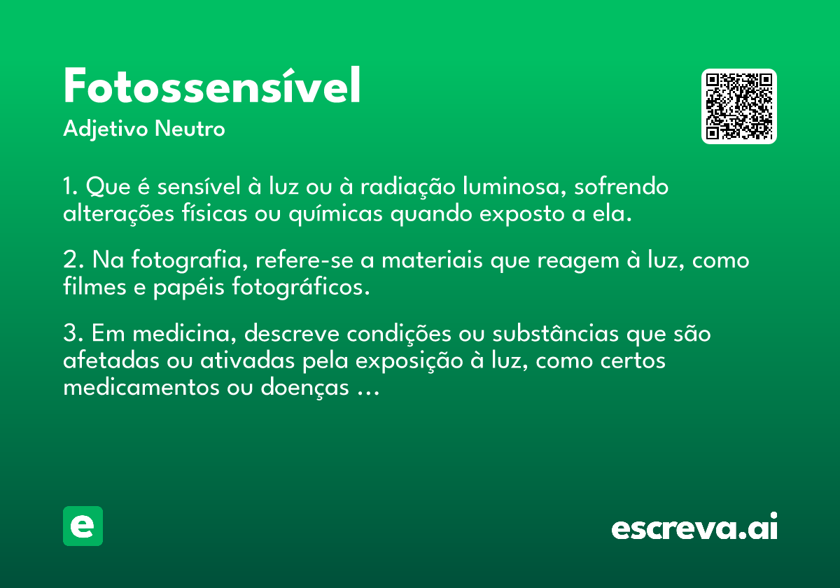 fotossensível
