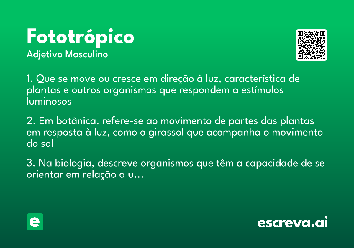 fototrópico