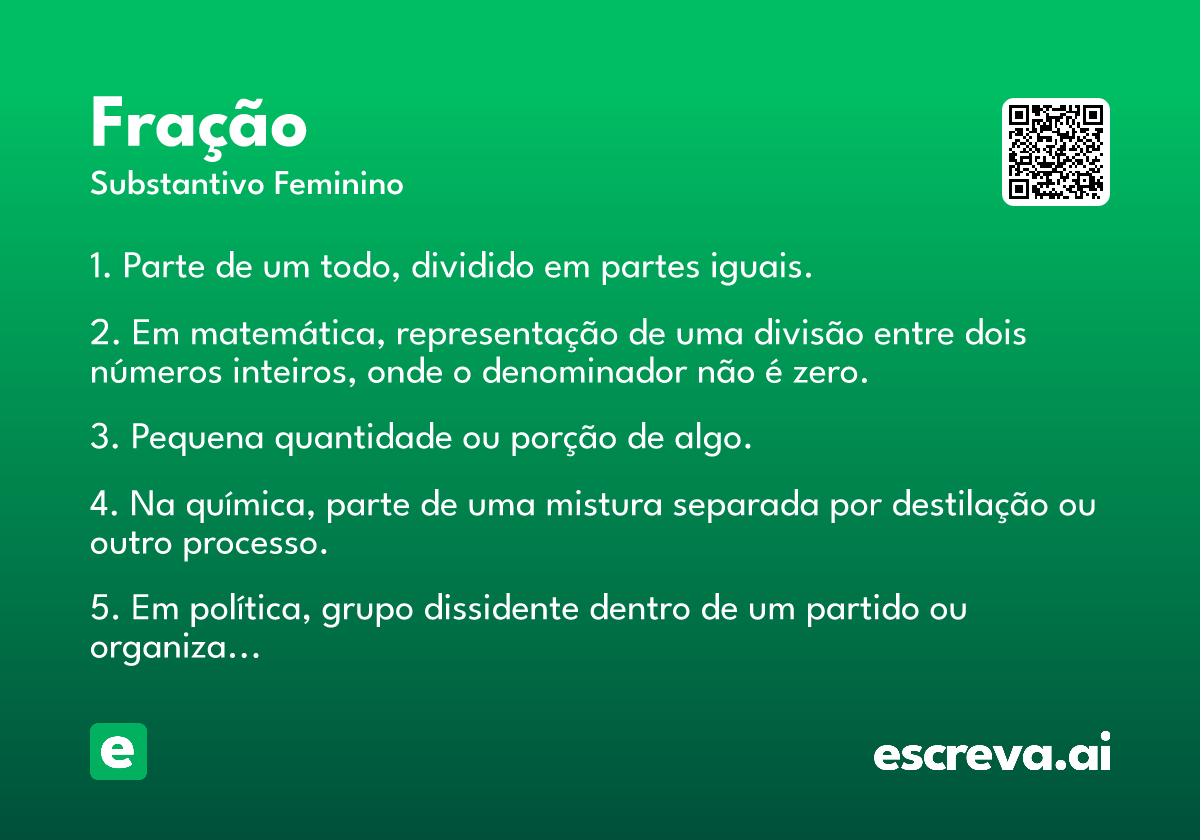 fração