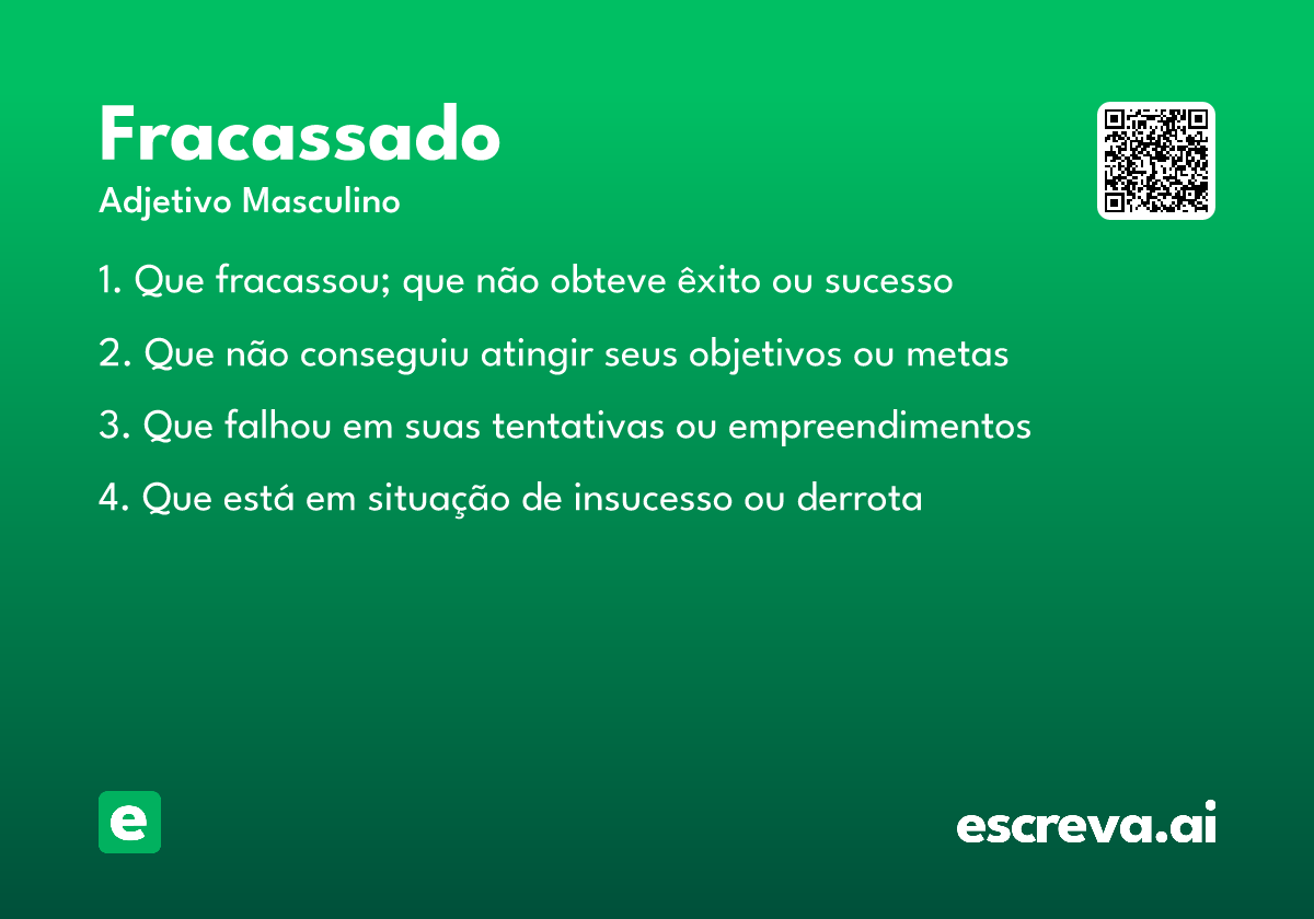 fracassado