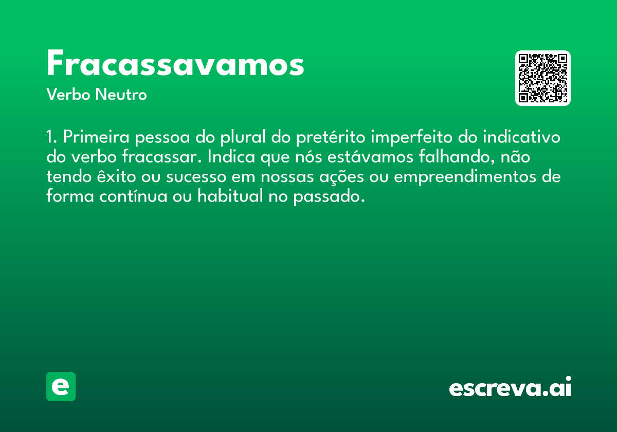 fracassavamos