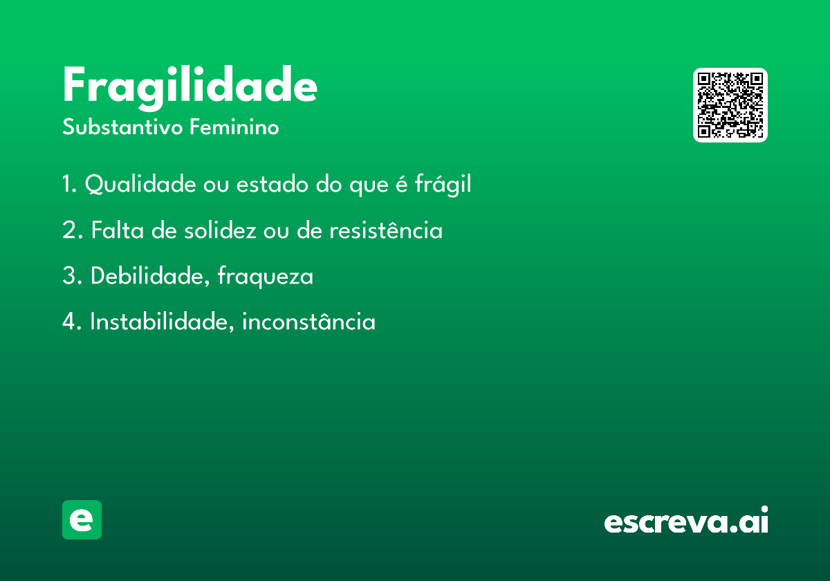 fragilidade