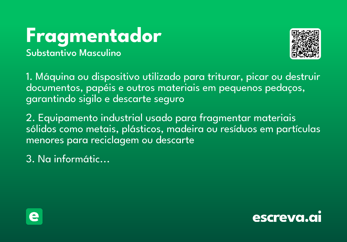 fragmentador